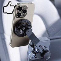Accessoires de voiture, support magnétique pour smartphone, support de téléphone portable pour BYD Shark 2024-2026