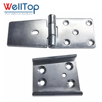 Charnière plate escamotable WELLTOP en stock, charnière dissimulée en fer pour canapé, lit, coffre, armoire