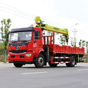 Grúa Montada en Camión Shacman Delong 4x2 con Máquina Elevadora Zoomlion para Construcción de Infraestructuras y Trasplante de Plántulas - Product Image 4