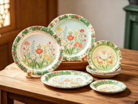Assiettes jetables biodégradables en bagasse de qualité alimentaire, durables, rondes, de 6/7/9/10 pouces, pour fêtes, fabriquées en Chine