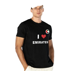 Lightweight and Breathable the United Arab Emirates Fan <b>T</b>-shirt for Summer Outdoor Gatherings and Matches Promotion - Product Image 3