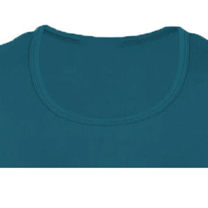 T-shirt personnalisé pour femme, col rond, manches courtes, style urbain, respirant, écologique, en molleton de coton biologique uni - Product Image 2