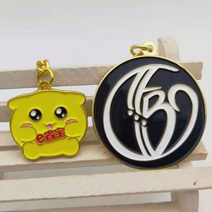 Manufacturer Wholesale <b>Personalized</b> Custom <b>Keychain</b> Design Logo Various Dog Metal Key Chain Keyring - Product Image 2