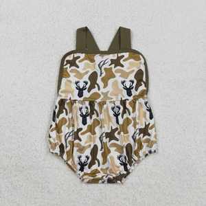 Oferta de Verano: Pelele de Manga Corta con Tirantes y Estampado de Camuflaje del Sur para Bebés Recién Nacidos - Product Image 2