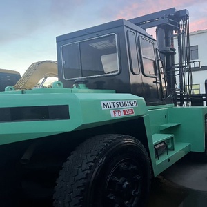 Chariot élévateur FD150 d'occasion, moteur puissant, capacité de charge de 15000 kg, chariot élévateur lourd à vendre - Product Image 2