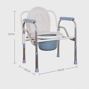 <span class=keywords><strong>Chaise</strong></span> de toilette pliante légère en acier inoxydable Kangluoji, modèle moderne de classe I, vente directe usine, <span class=keywords><strong>pour</strong></span> personnes âgées, <span class=keywords><strong>chaise</strong></span> de <span class=keywords><strong>douche</strong></span> - Product Image 6