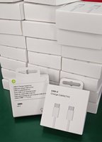 Câble USB pour iPhone, USB-C, charge rapide 60W, C-C, fil tressé avec boîte d'emballage pour iPhone 11 12 13 14 15 16 17 Pro Max