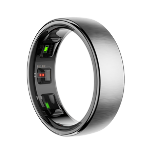 Anillo Inteligente 2026 R10 Unisex, Gestión de Salud, Medición de Temperatura Corporal, Recordatorio de Sedentarismo, Calorías, Foto Remota, Control por Aplicación, Acero - Product Image 5
