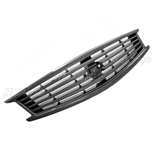 Parrilla Delantera Negra/Estilo Fibra de Carbono para Infiniti G37 2010-2013 G25 2011-2012 Q40 2015 Sedán de 4 Puertas, Parrillas Deportivas - Product Image 3