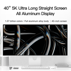 Монитор KUYCON P40U, 60 Гц, шаг пикселя 0.184 мм, 139 PPI, 5K IPS, 40 дюймов, корпус из алюминиевого сплава, без кронштейна - Product Image 3