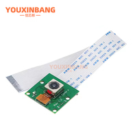 Cámara Raspberry Pi AF de 5MP OV5647 con Enfoque Automático 65 °   Módulo de cámara con interfaz de 15 pines para RPi 5 4B 3B+ 3B Zero 2 W