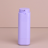 Flacon pulvérisateur de voyage de luxe en PET mat avec bouchon anti-poussière transparent et col argenté mat, idéal pour toner cosmétique – Vente en gros