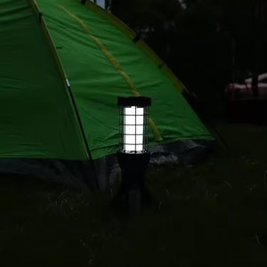 Siêu Sáng 650 Lumen Có Thể Điều Chỉnh USB Có Thể Sạc Lại 360 COB Cắm Trại Làm Việc <span class=keywords><strong>LED</strong></span> Ánh Sáng Đèn Tripod Với Móc - Product Image 5