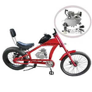 Two stroke racing bike 48cc 80cc 100cc electric motor Chopper bicycle bicimotors bike
