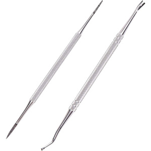 WELLFLYER NALI-012 Professional <strong>Ingrown</strong> <strong>Toenail</strong> Tools Set Precision Spoon Shaped Double-Ended <strong>Toenail</strong> <strong>Lifter</strong> - Product Image 1