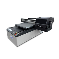 Printer UV Flatbed Resolusi Tinggi dengan Ketinggian yang Dapat Disesuaikan A1 Printer UV DTF Flatbed Vacuum Table Printer UV Flatbed 6090