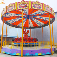 Manèges personnalisés pour parcs d'attractions : Jeux familiaux, Manège Ballerine Rotative, Manège Phénix de Feu, Manège Disco Volant