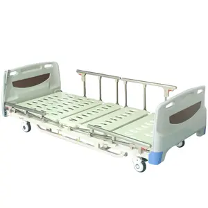 Electric Nursing Bed Patient Hospital 3 Functions ABS Headboard Low Height Hospital Bed