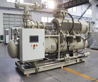 Système de réfrigération à l'ammoniac MYCOM NH3, unité de condensation, compresseur à vis à deux étages, moteur 380V/220V -60, gain de place, refroidissement rapide