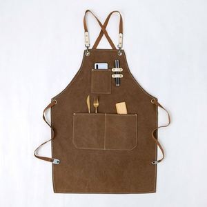 Tablier en coton à motifs floraux pour artistes, restaurants, bars, vêtements de travail pour chefs, coiffeurs, fleuristes - Vente transfrontalière - Product Image 1