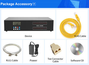 48CH PSTN ระบบตรวจสอบและบันทึกการโทรทางโทรศัพท์พร้อม HDD 1TB, 7148HL เครื่องบันทึกเสียง OS Linux แบบสแตนด์อโลนที่ดีที่สุดพร้อม SDK / <span class=keywords><strong>API</strong></span> - Product Image 4