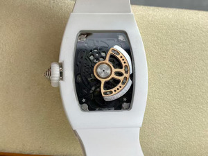 Reloj Mecánico Automático Tourbillon de Lujo, Casual y de Negocios, de Cerámica Blanca de Alta Calidad para Hombre, Modelo 0701 - Product Image 5