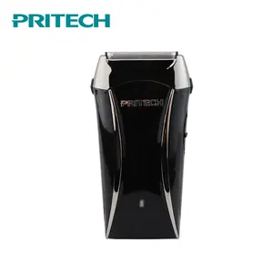 Pritech barbeador elétrico recarregável, multifuncional, respectivamente, sistema flutuante, lâminas duplas, masculino