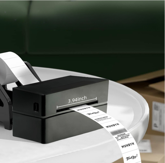 Marklife 4x6 Wireless Black White Thermal Barcode Printer 203DPI 110mm Waterproof Sticker Machine USB Interface FCC CE Certified