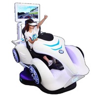 9D VR parc d'attractions intérieur F1 voiture de course simulateur tour Mario Kart réalité virtuelle métal voiture Karting centre commercial jeu