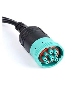 Cavo Y Splitter OBD a Tipo 2 Green9p J1939 e 6p J1708 per Diagnostica Camion Diesel - Product Image 3