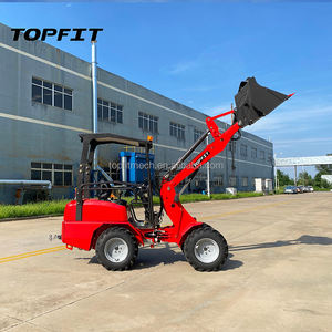 Mini-chargeuse sur pneus TOPFIT H180, capacité maximale de 30 degrés, charge utile de 800 kg, diesel 4x4, pour site minier - Product Image 4