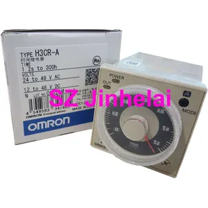 Timer saklar on dan off Relay Delay Timer asli H3CR-A 12-48VDC atau 100-240VAC