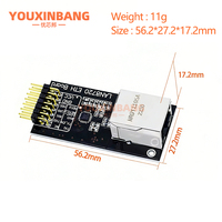Modul LAN8720 Modul Jaringan Ethernet Transceiver Papan Pengembangan Antarmuka RMII