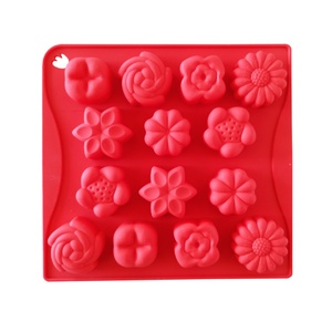 แม่พิมพ์เค้กขายส่ง 14 ช่อง แม่พิมพ์ซิลิโคนสำหรับทำขนมกัมมี่ บิสกิต พุดดิ้ง ของหวาน และแม่พิมพ์อบขนม - Product Image 4