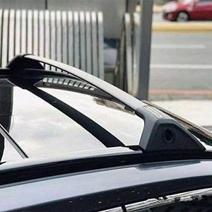 2 uds portaequipajes de aluminio para techo, barra transversal, compatible con <span class=keywords><strong>Toyota</strong></span> <span class=keywords><strong>RAV4</strong></span> 2019-2022 - Product Image 5