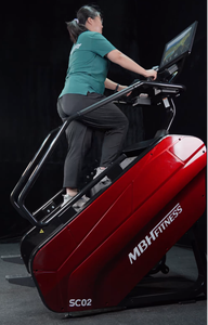 Escaladora Comercial para Gimnasio, Quema Grasa, Larga Vida Útil, Bajo Mantenimiento, Profesional, con Certificados CE, MBH Fitness - Product Image 2