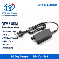 Alimentation LED étanche IP67, prise UE, 12V 5A 60W, adaptateur secteur extérieur SELV CE pour jardin et aménagement paysager, OEM