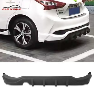 Front Bumper Lower Lip for 2016-2021 New ABS Material Glue Install Screw-On <b>Car</b> Exterior Parts - Product Image 4