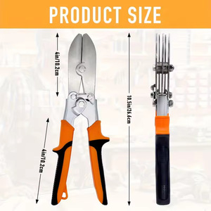 Alicates para Tubos de Metal, Resistentes, de Grado Industrial, Antióxido, con Mango de Hierro Forjado Antideslizante - Product Image 2