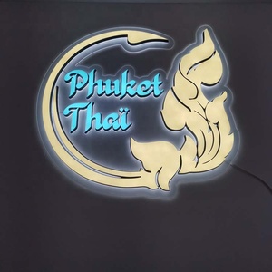 Offre Spéciale acrylique avant et arrière côté lumineux acier inoxydable l mini lettres lumineuses pour shopfront - Product Image 4