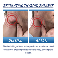 Patchs OEM Glande Thyroïde Lymphatique 20 Pièces pour Traitement de l'Hyperthyroïdie, Thyroïdite et Goitre