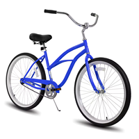 Vélo de plage à une vitesse pour adultes, 24/26 pouces, sur mesure, fourni par l'usine