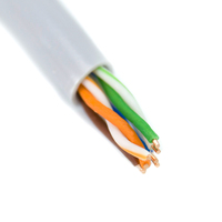 Cable de red UTP CAT5e de alta velocidad LAN 4pr 24awg caja de cable cat5e interior de cobre 1000ft para computadora