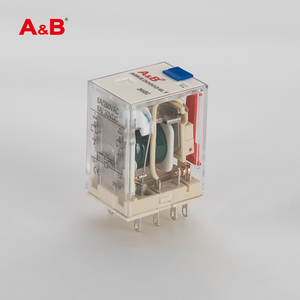 A & B ABKE2C0024LT ขนาดเล็ก<span class=keywords><strong>8</strong></span>พิน8A ac/dc 250V ควบคุมแรงดันไฟฟ้าซิลเวอร์อัลลอยรีเลย์แม่เหล็กไฟฟ้าใช้ความร้อน - Product Image 3