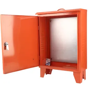 DILONG caixa de distribuição de energia temporária caixa de distribuição portátil para canteiro de obras ao ar livre com suporte
