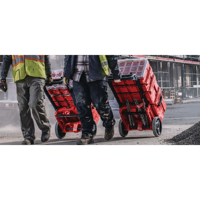 Chariot de rangement modulaire robuste HILTI PRO-KIT TROLLEY avec roues de 10,5'' et capacité de charge de 250 lb/113 kg