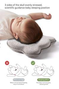 Grosir bantal bayi pelindung kepala bantal katun bantal pelindung bayi baru lahir bantal tidur untuk 0-1 tahun barang - Product Image 5