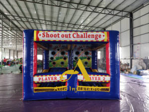 Popolare 2 in 1 battitori gioco sportivo gonfiabile gioco di Baseball carnevale gonfiabile gabbia di Baseball gioco sportivo - Product Image 2