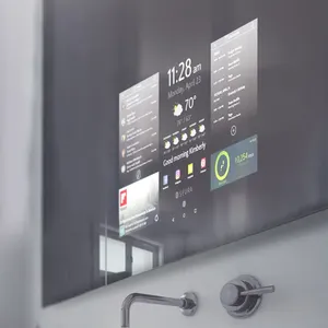 Smart Mirror Glass Home Miroir magique multifonctionnel <span class=keywords><strong>Verre</strong></span> de salle de bain Miroir tactile <span class=keywords><strong>Verre</strong></span> d'affichage - Product Image 1