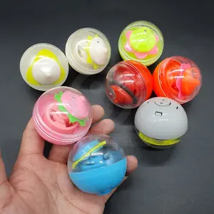 新品上市搞笑惊喜鸡蛋胶囊玩具坐立不安缓解压力旋转玩具旋转顶部塑料旋转玩具